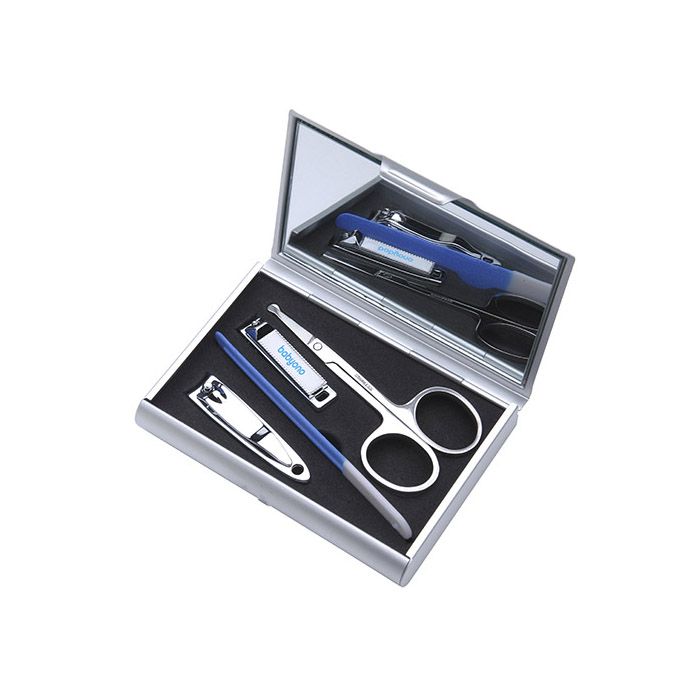 Kūdikio nagučių priežiūros komplektas BabyOno su veidrodėliu