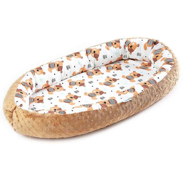 Kūdikio kokonas "Meškiukai" rudos sp.