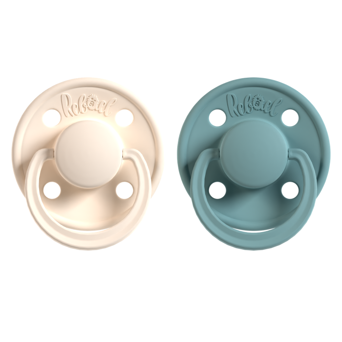 Rebael čiulptukai čiulptukai mono kreminis turkus 2vnt dydis 1