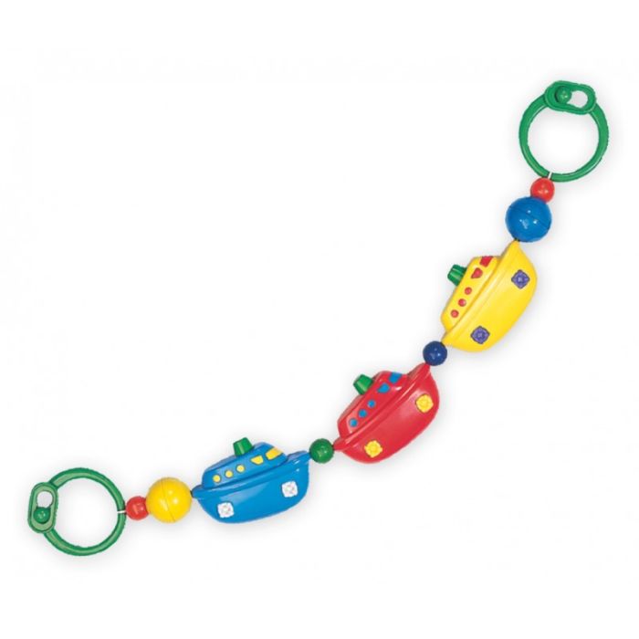 Barškutis vežimėliui "Laivai"