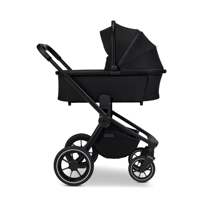 Moon vežimėlis 2/1 Resea+  K25 juodas