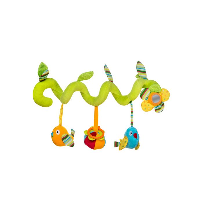 Minkštas žaislas spiralė "Paukštytės" 