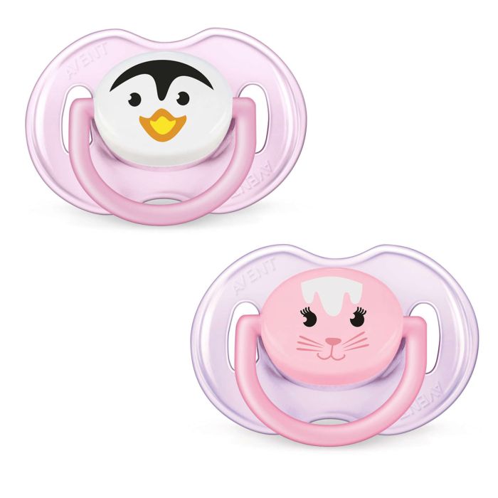 Čiulptukai AVENT "Classic" ortodontiniai 0-6m 2vnt