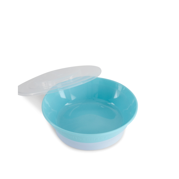 Twistshake dubenėlis su dangteliu mėlynas 78150