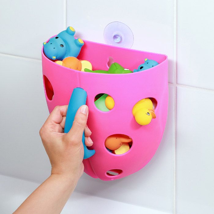 Pakabinamas dėklas kūdikio žaislams