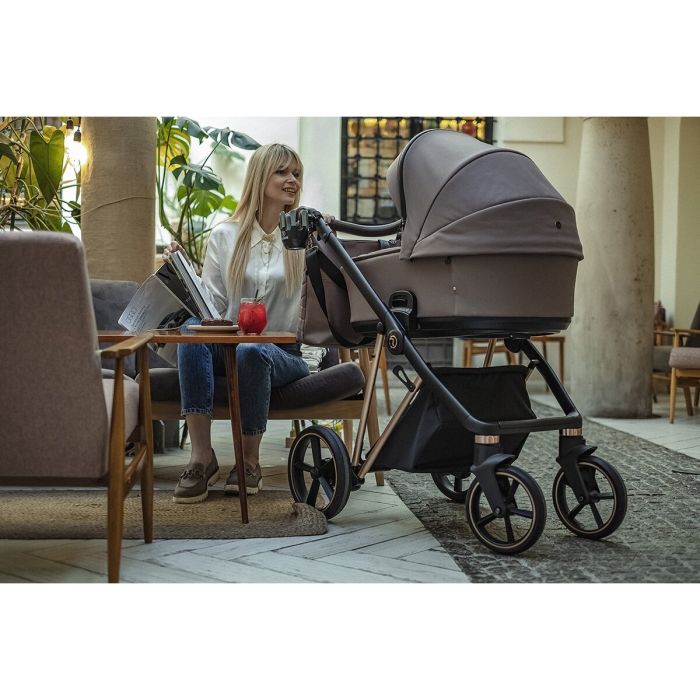 Roan vežimėlis 2/1 iVI Cocoa/Rose Gold