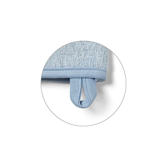 BabyOno pirštinė maudynėms bambukinė mėlyna 787/02