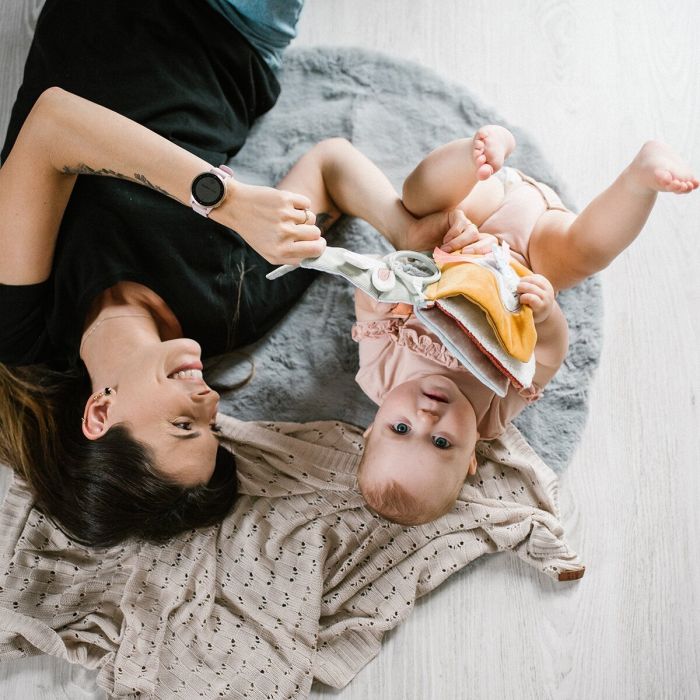 Babyono pledas megztas bambukinis pilkas 1479/02