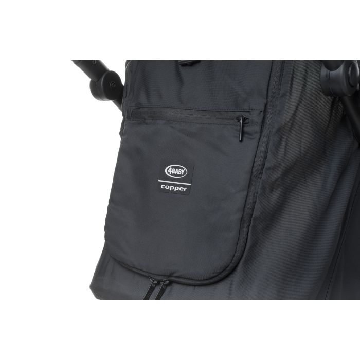 4Baby sportinis vežimėlis COPPER juodas