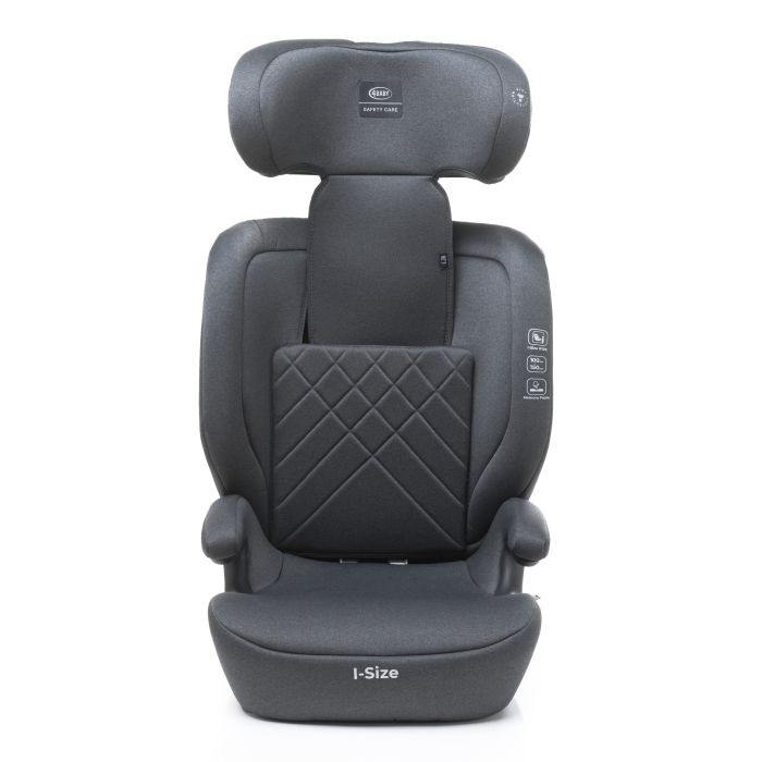 4Baby autokėdutė NERO 100-150CM tamsiai pilka I-SIZE