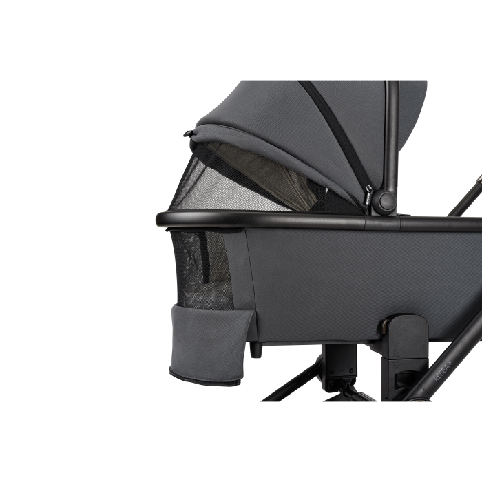 Moon vežimėlis 2/1 Resea+  pilkas