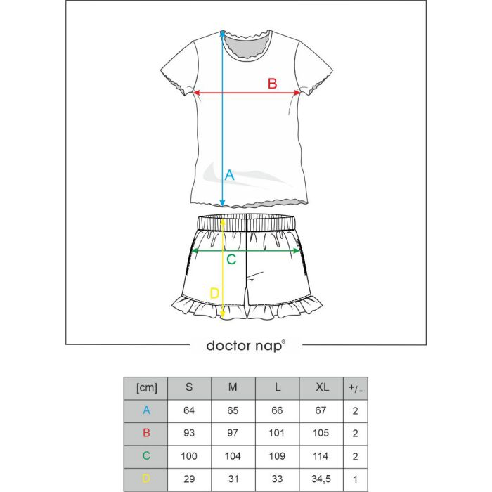 Pižama moterims "Lovely" juoda