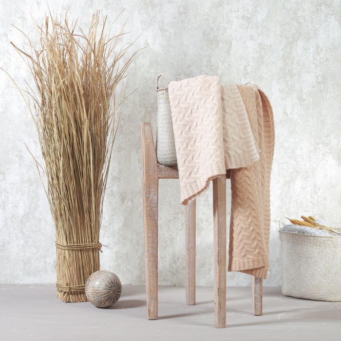 Babyono pledas merino vilnos šviesiai kreminis 1648/01