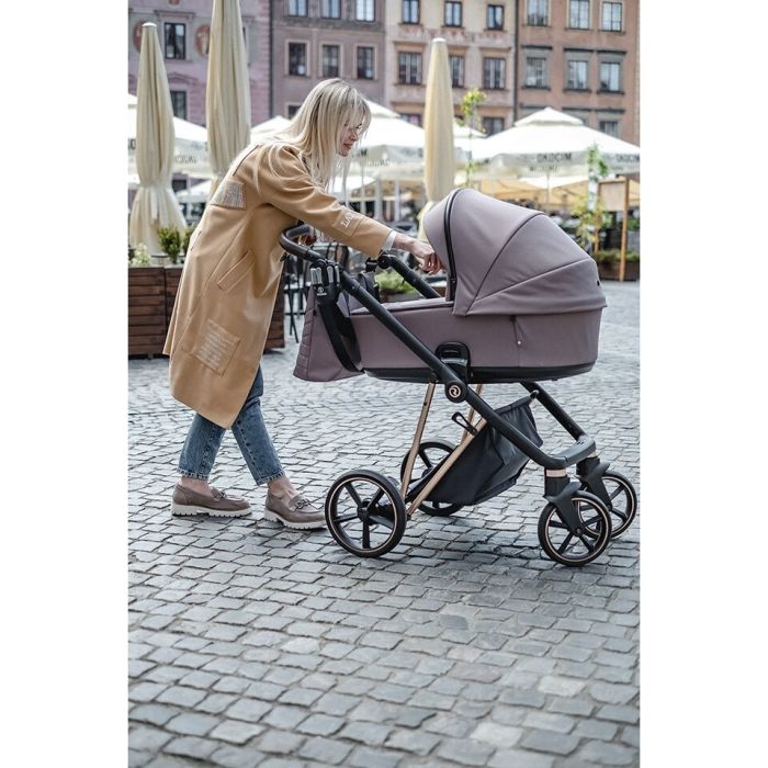 Roan vežimėlis 2/1 iVI Cocoa/Rose Gold