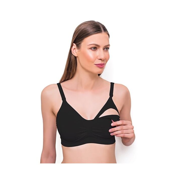 BabyOno liemenėlė nėščiajai / maitinančiai, F80-85, juoda 506/27