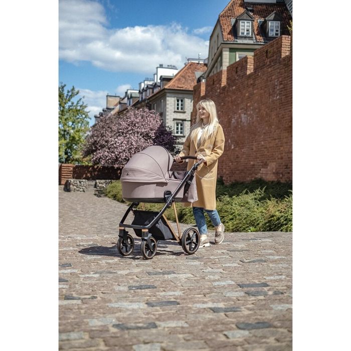 Roan vežimėlis 2/1 iVI Cocoa/Rose Gold