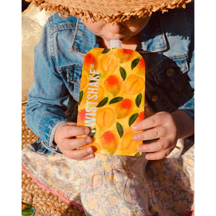 Twistshake daugkartiniai maišeliai maisteliui 5 vnt 220ml 78617