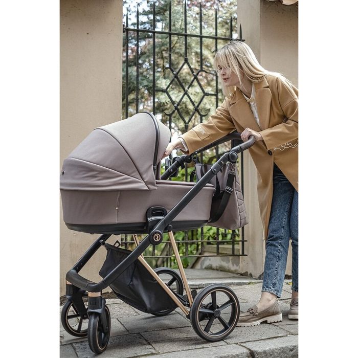 Roan vežimėlis 2/1 iVI Cocoa/Rose Gold