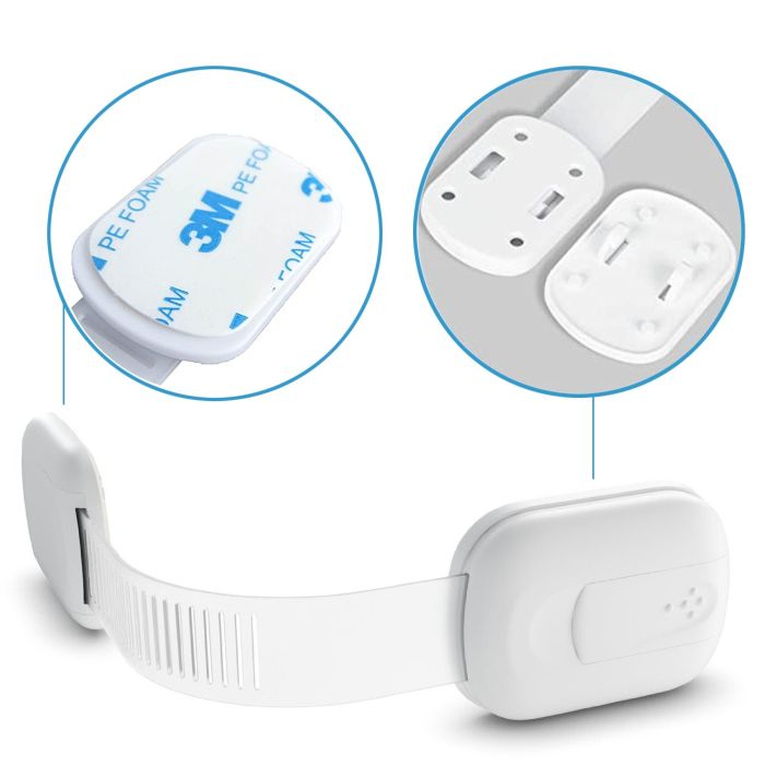 SIPO apsauga reguliuojama stalčiams durelėms 6 vnt SBS-217