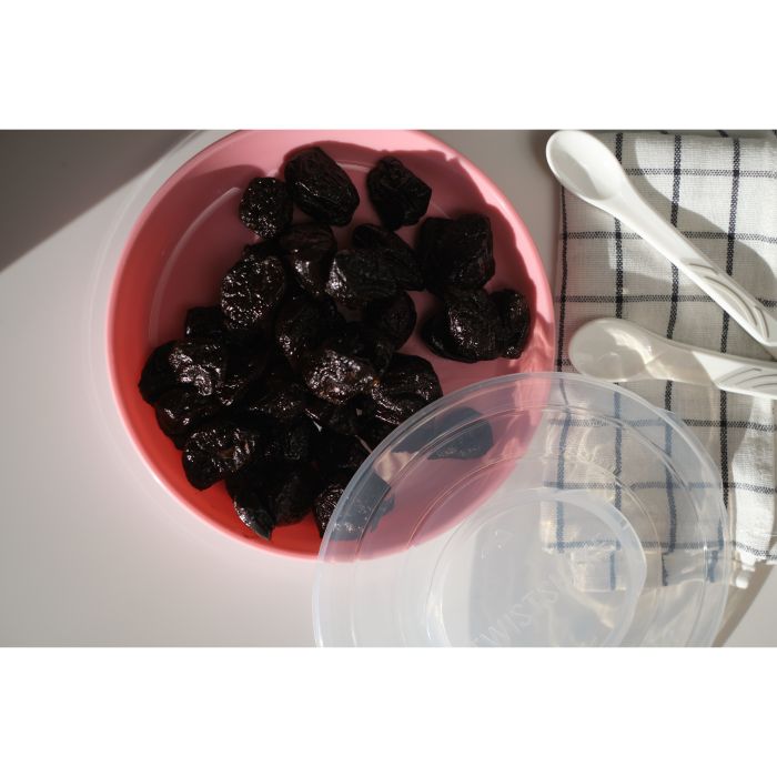 Twistshake lėkštutė su dangteliu rožinė 78159