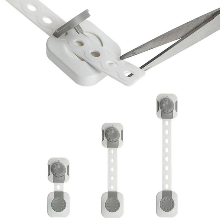 SIPO apsauga smart lock stalčiams durelėms 6 vnt SBS-214