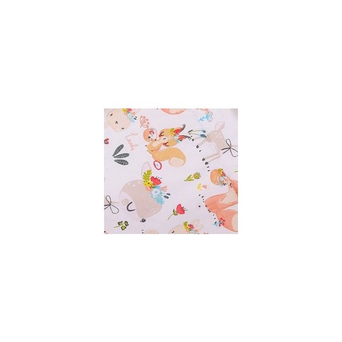 Medvilninė paklodė su guma kūdikiui 50x83 (galima rinktis spalvą)