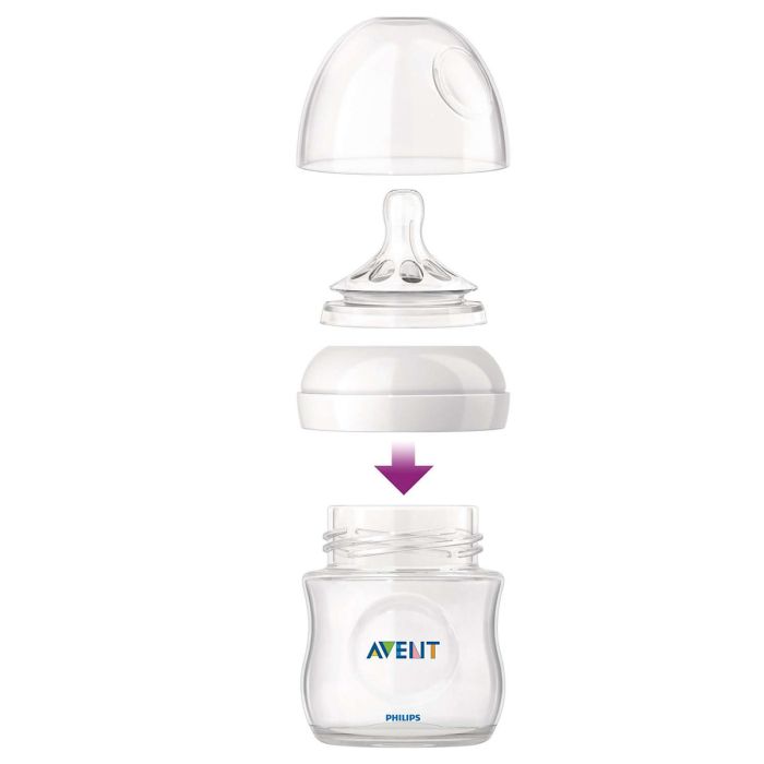 Naujagimio buteliukų komplektas AVENT "Natural" 0-6mėn.