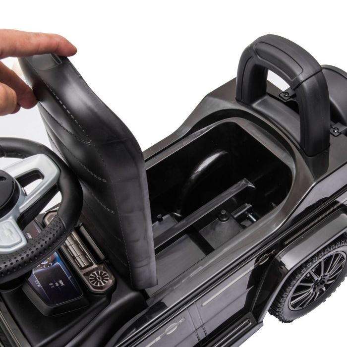 Babyono mašinėlė stumdoma G klasės Mercedes balta 1904