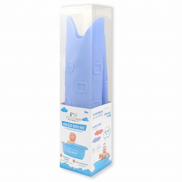 Bocioland kilimėlis voniai mėlynas 33x90cm BL148