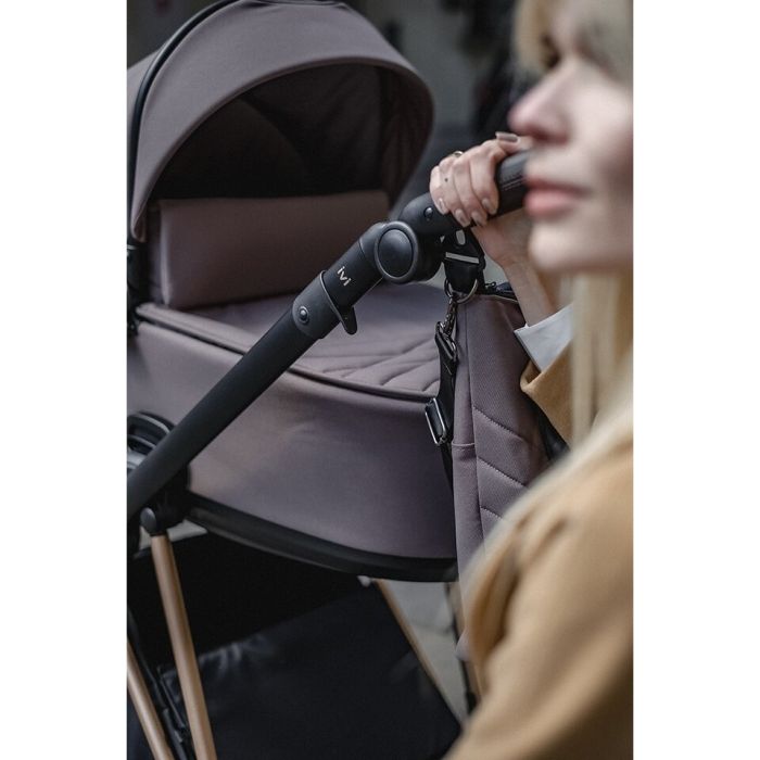 Roan vežimėlis 2/1 iVI Cocoa/Rose Gold