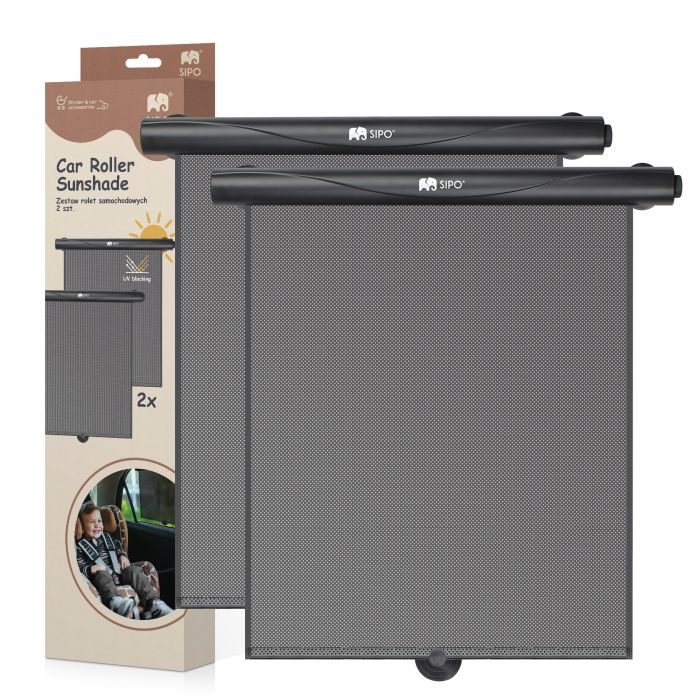 SIPO užuolaidėlės nuo saulės roletas 2vnt SCA-06