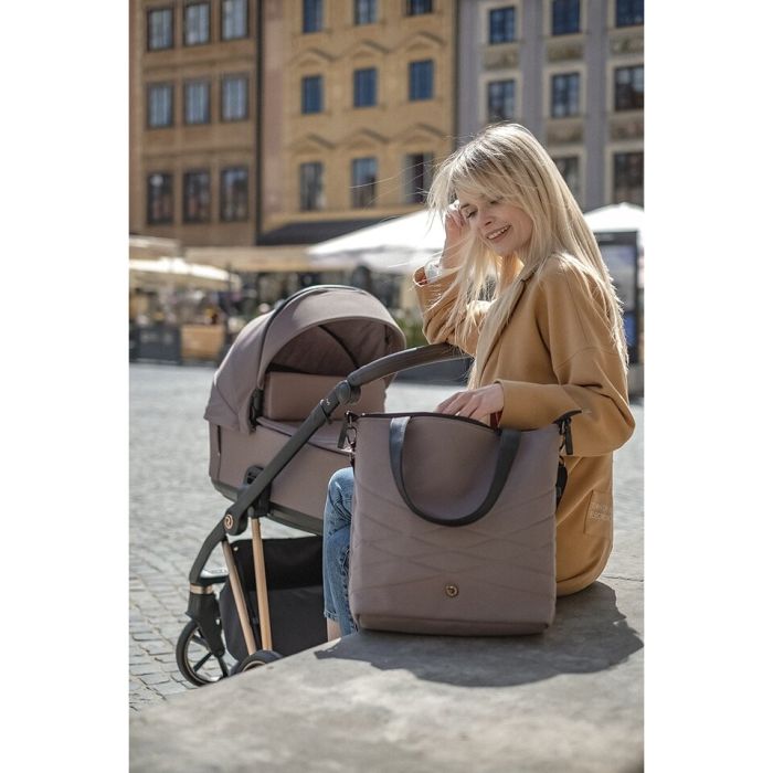 Roan vežimėlis 2/1 iVI Cocoa/Rose Gold