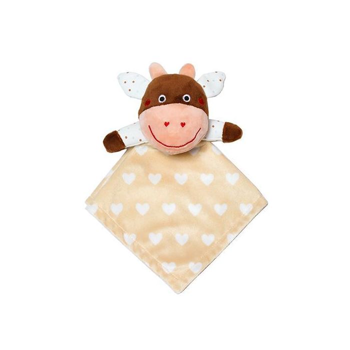 Babyono dvipusis pledas ruda karvutė su mygduku, 1412/04