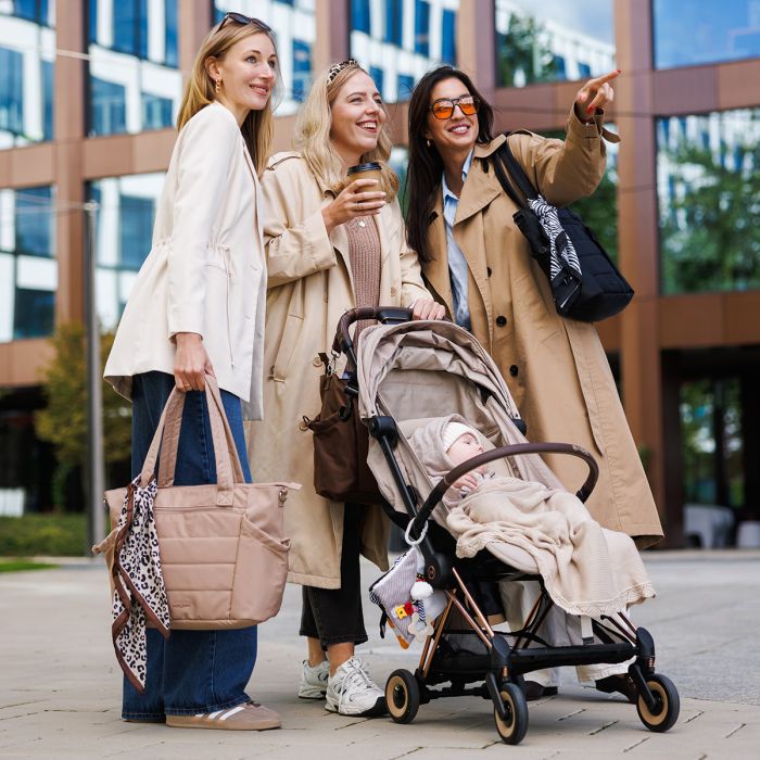 Babyono mamos rankinė CAMI ruda 1672/03