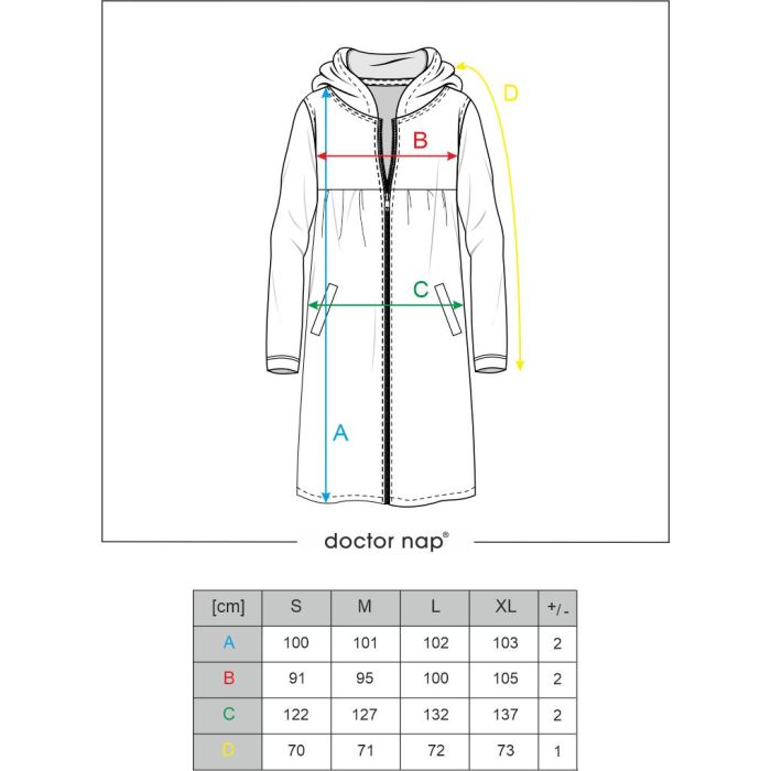 Chalatas maitinančioms ir nėščiosioms "Dolce vita" deep blue
