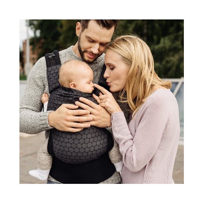 Zaffiro nešioklė ergonominė, grafitas, apskritimai, Care