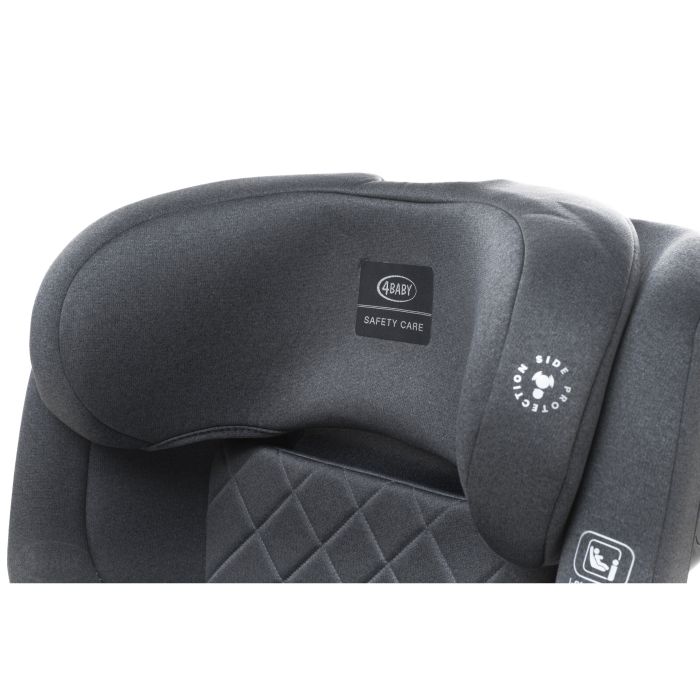 4Baby autokėdutė NERO 100-150CM tamsiai pilka I-SIZE