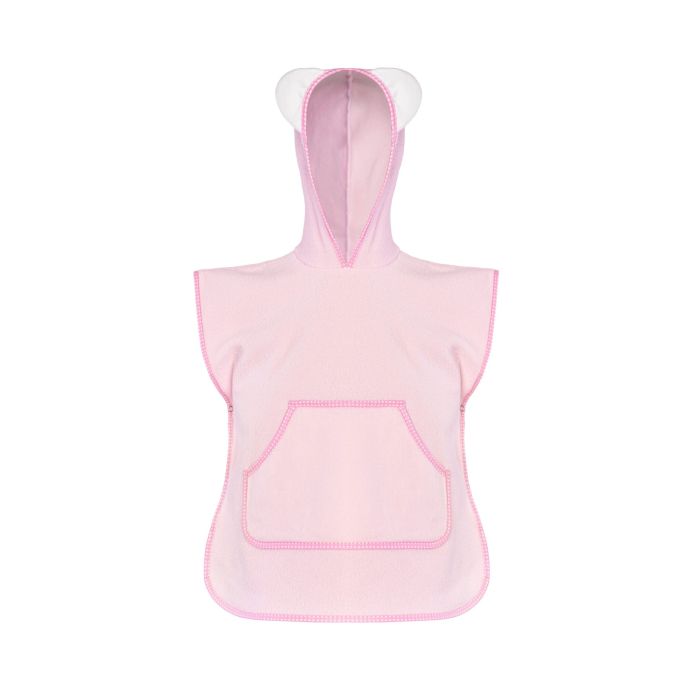 Bocioland rankšluostis pončas rožinis BL182