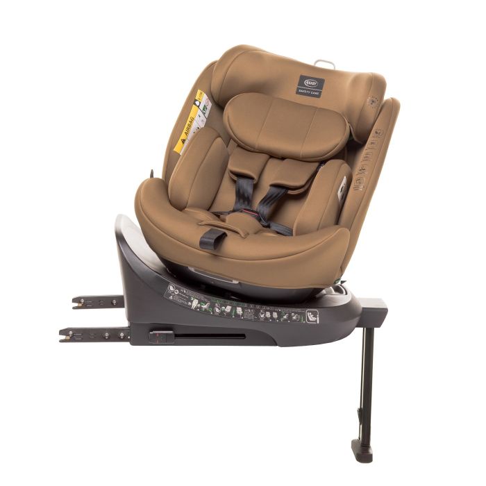 4Baby autokėdutė ENZO-FIX 40-150CM kreminė I-SIZE