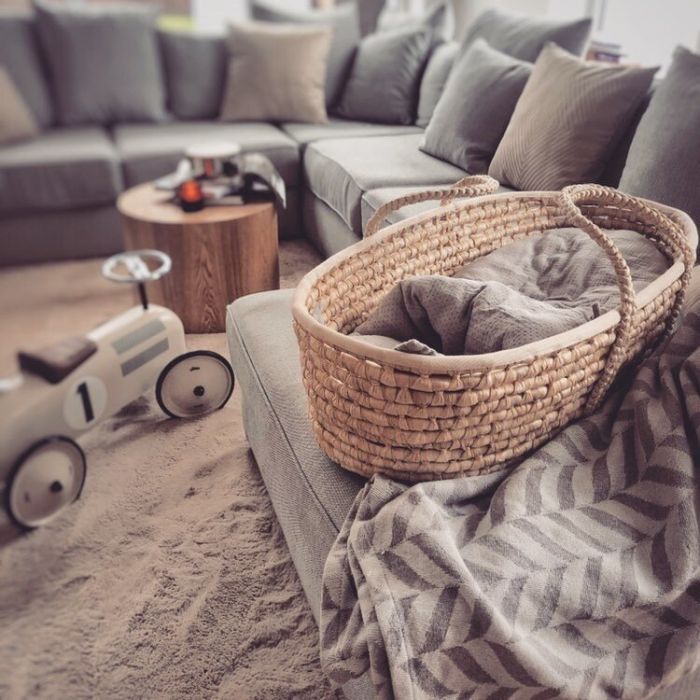 Ahojbaby kūdikio Mozės lopšys be čiužinuko