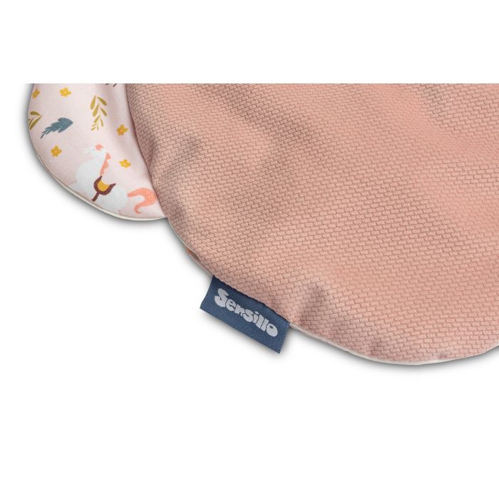 Komplektas kūdikiui "Pony" pledas 56x76 cm ir pagalvė 36x28 cm 