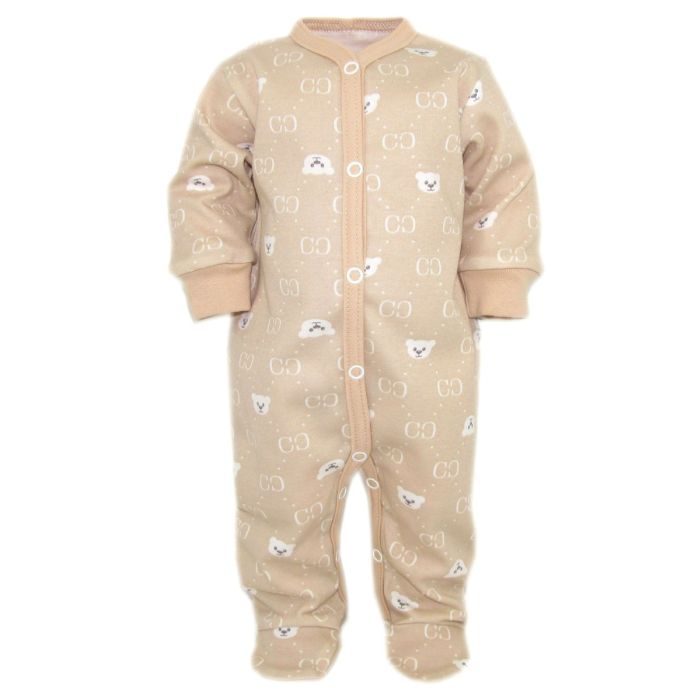 Šliaužtinukai kūdikiui "Bear glamour beige " 