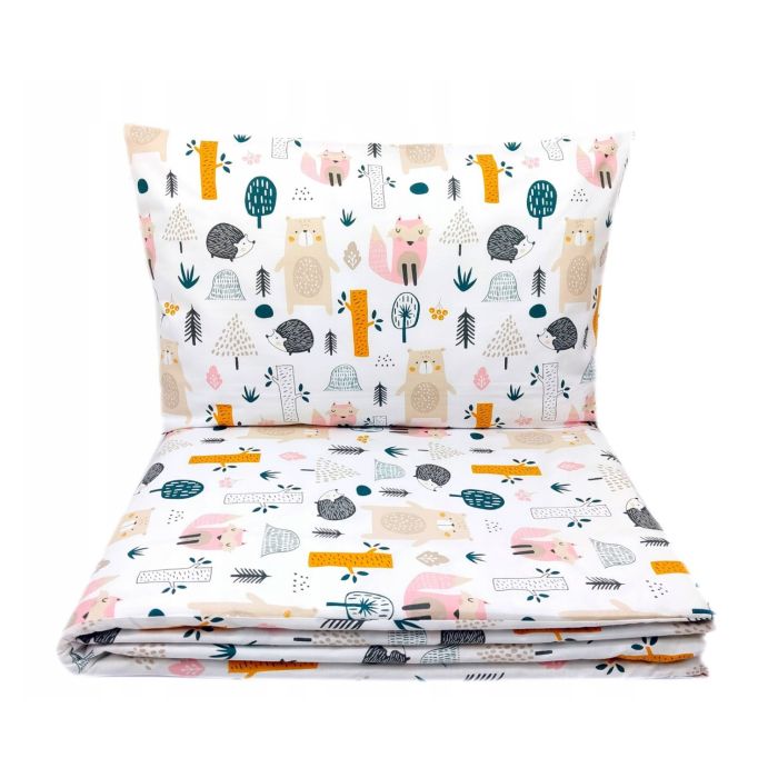 Patalynė kūdikiui 135x100 "Fox&Bear" 