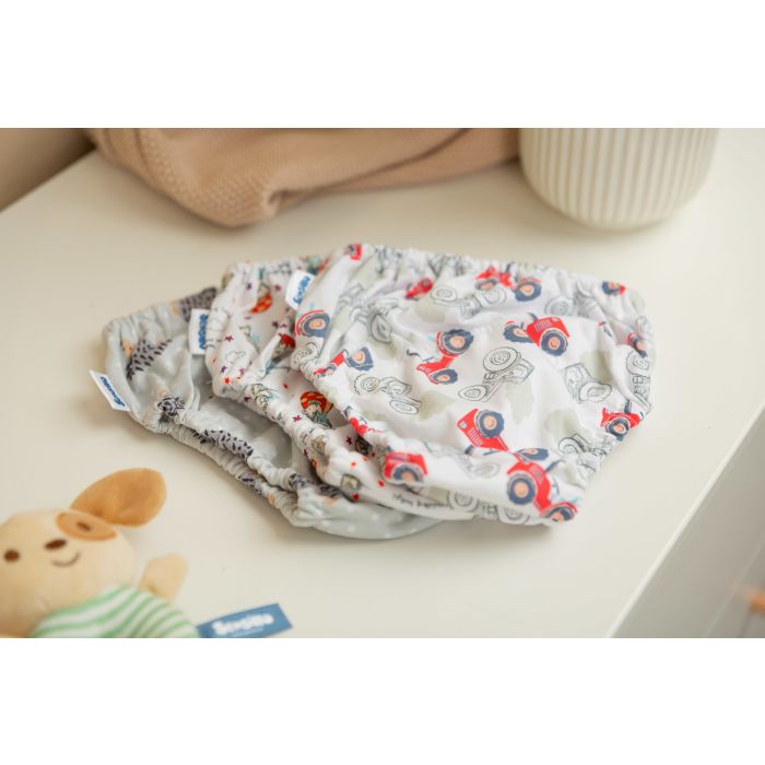 Daugkartinės kelnaitės - atprastukės (berniukui), 3 vnt