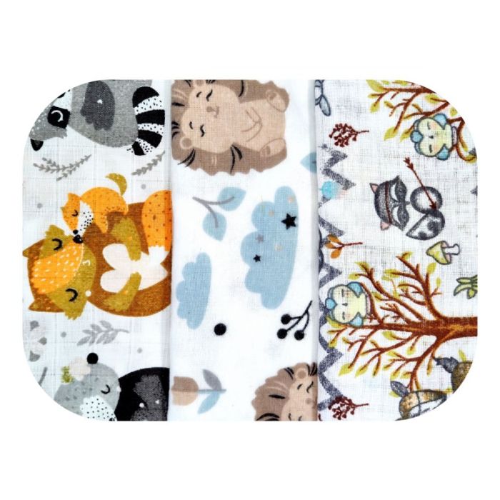 Vystyklų rinkinys kūdikiams "MIX - Forest" 