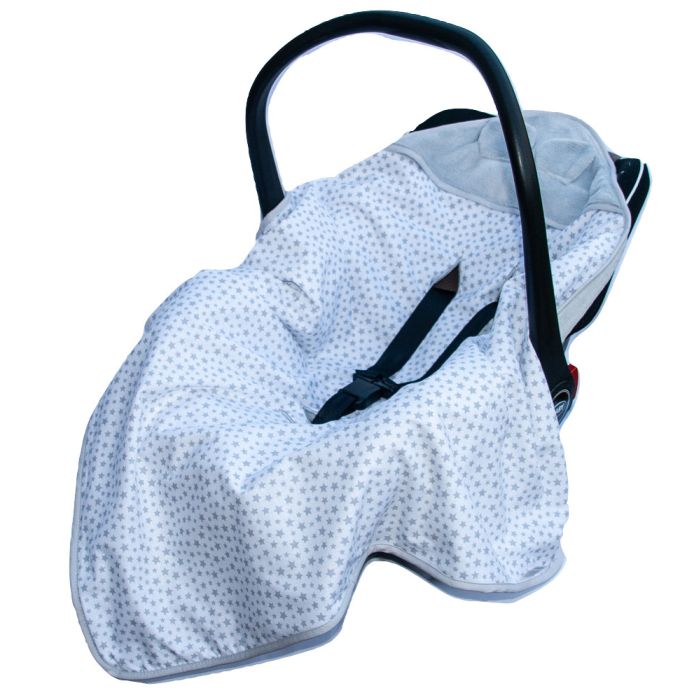 Pledas automobilinei kėdutei "Milky way" 80x80 cm