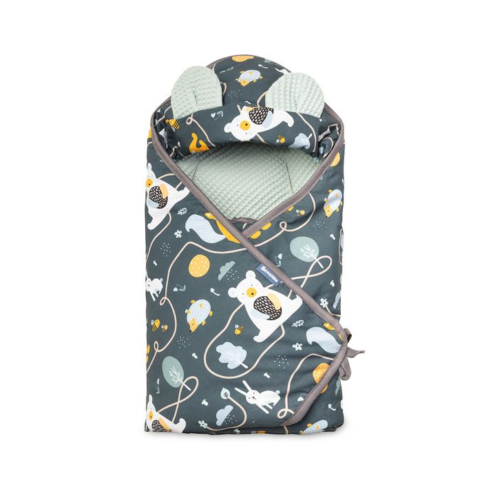 Pledas automobilinei kėdutei "Paths" 90x90 cm