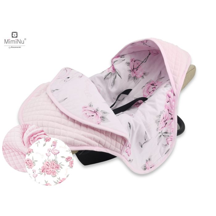 Pledas vokelis automobilinei kėdutei "Flamingo" 