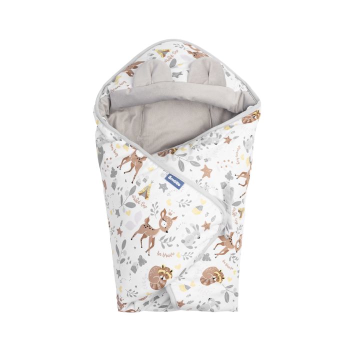 Pledas automobilinei kėdutei "Forest life" 90x90 cm