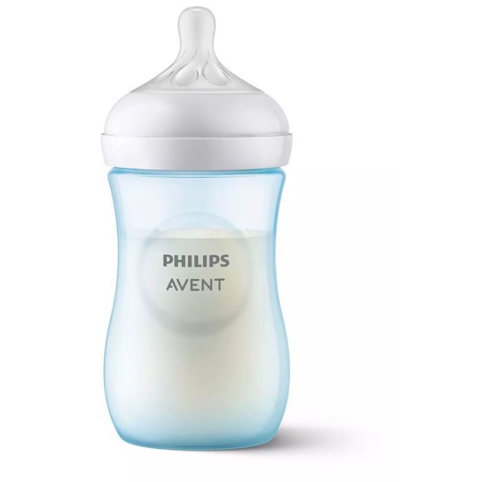 Kūdikio buteliukas AVENT Resposive AirFree su žinduku 1m+ 260 ml Įvairios spalvos-blue